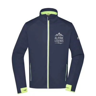 Herren Softshell-Jacke Alpine Legends Herren Softshell-Jacke Alpine Legends