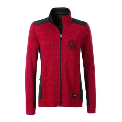 Damen Strickfleece-Jacke Damen Strickfleece-Jacke