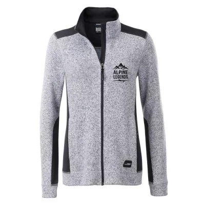 Damen Strickfleece-Jacke ALPINE LEGENDS Damen Strickfleece-Jacke ALPINE LEGENDS