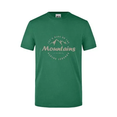 Herren T-Shirt LET'S RIDE UP THE MOUNTAINS Herren T-Shirt LET'S RIDE UP THE MOUNTAINS