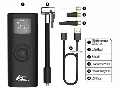 Mobiler Akku-Kompressor 4000maH 10,3 bar Mobiler Akku-Kompressor 4000maH 10,3 bar