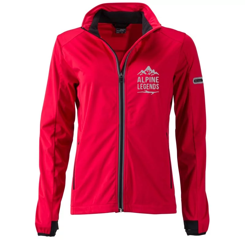 Damen Softshell-Jacke Alpine Legends Damen Softshell-Jacke Alpine Legends