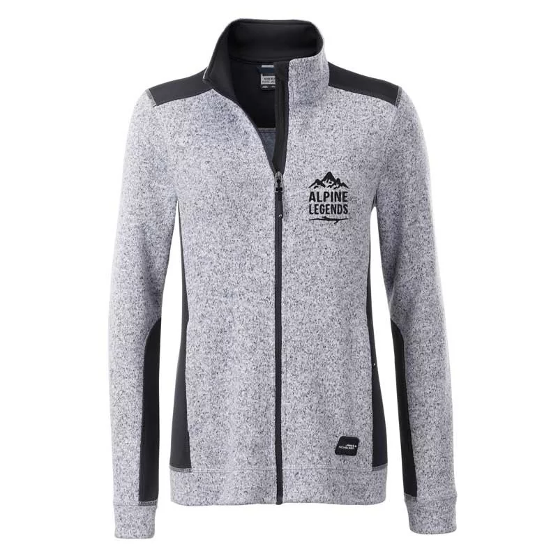 Damen Strickfleece-Jacke ALPINE LEGENDS Damen Strickfleece-Jacke ALPINE LEGENDS